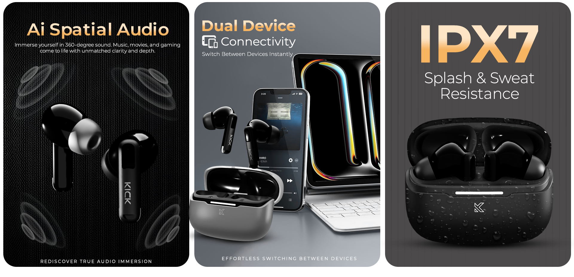 Kick Buds S2 Pro | KICK LIFESTYLE | Kick Lifestyle